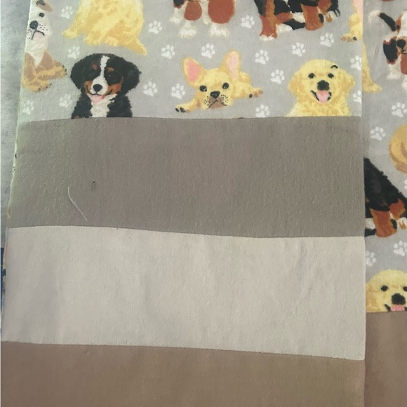 Golden Bernese Dog print flannel scarf winter for her - Picture 7 of 9
